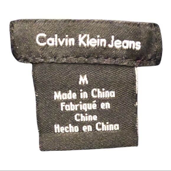 calvin Klein Jeans V-Neck Long Sleeve Sweater EUC - Picture 7 of 7